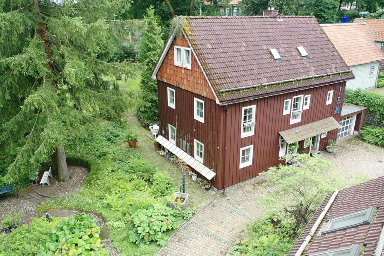 Liebevoll Eingerichtetes Ferienhaus Mit Grossem Garten Clausthal-Zellerfeld Exterior photo