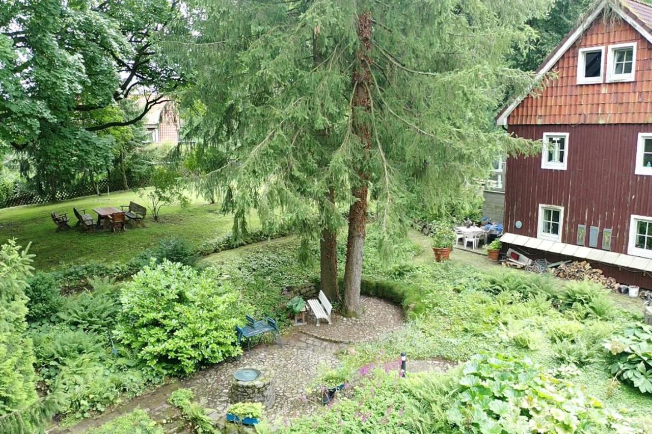 Liebevoll Eingerichtetes Ferienhaus Mit Grossem Garten Clausthal-Zellerfeld Exterior photo