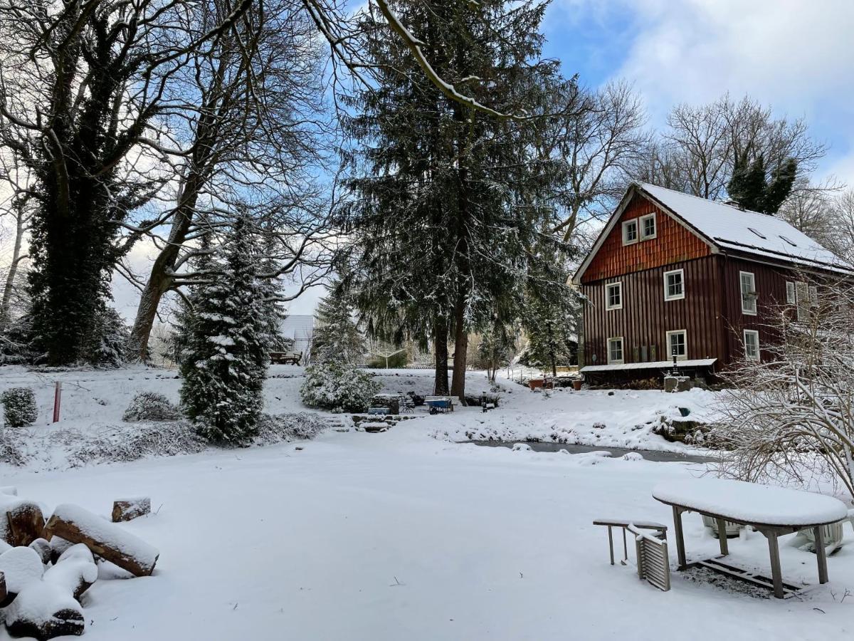 Liebevoll Eingerichtetes Ferienhaus Mit Grossem Garten Clausthal-Zellerfeld Exterior photo